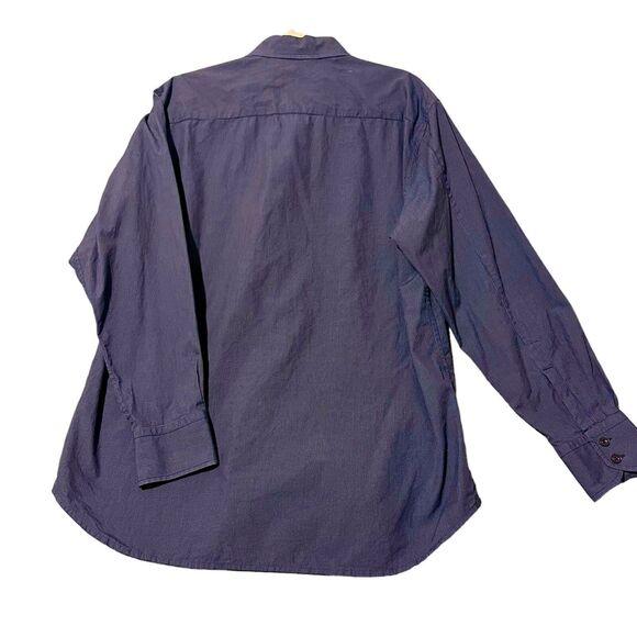 Tommy Bahama Long Sleeve Shirt Men's M Blue Floral Stripe Vacation Cowboy Resort - Picture 2 of 11